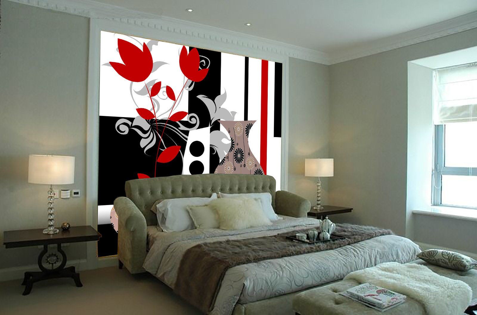 Vase Patterns Wallpaper AJ Wallpaper