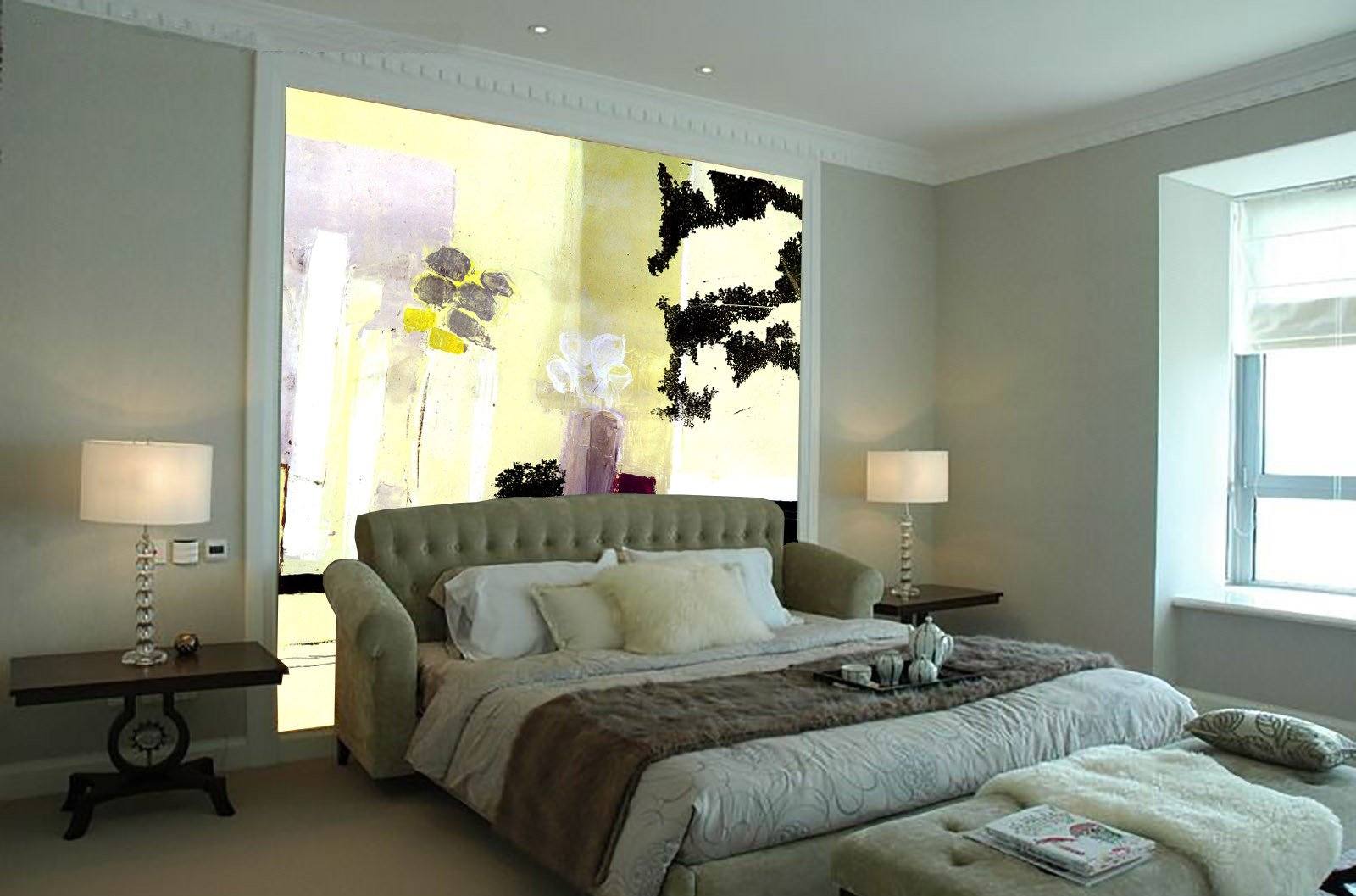 Flowers Vases Painting Wallpaper AJ Wallpaper 2