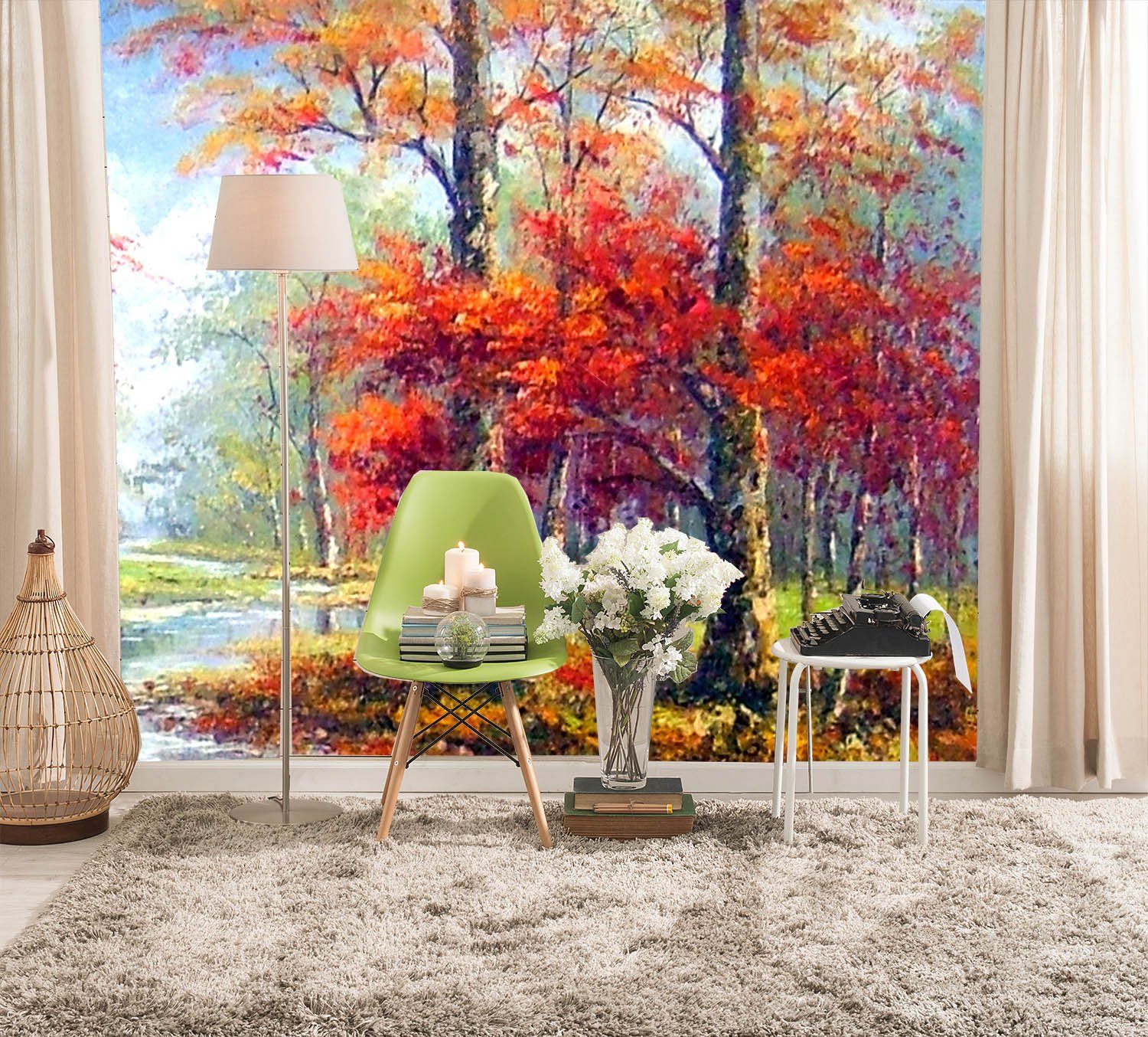 Trees Scenery Wallpaper AJ Wallpaper