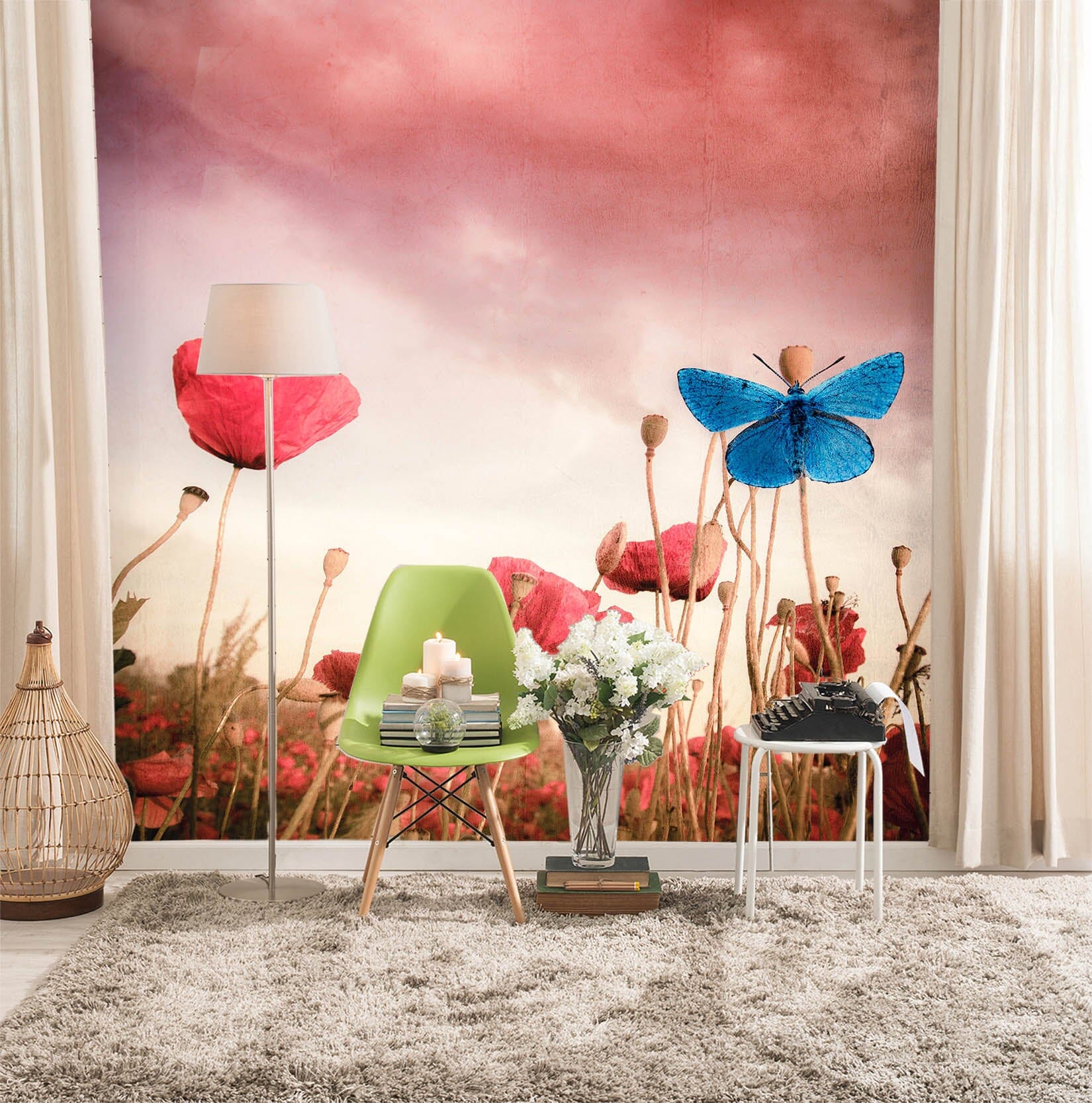 3D Pink Sky 1419 Marco Carmassi Wall Mural Wall Murals Wallpaper AJ Wallpaper 2