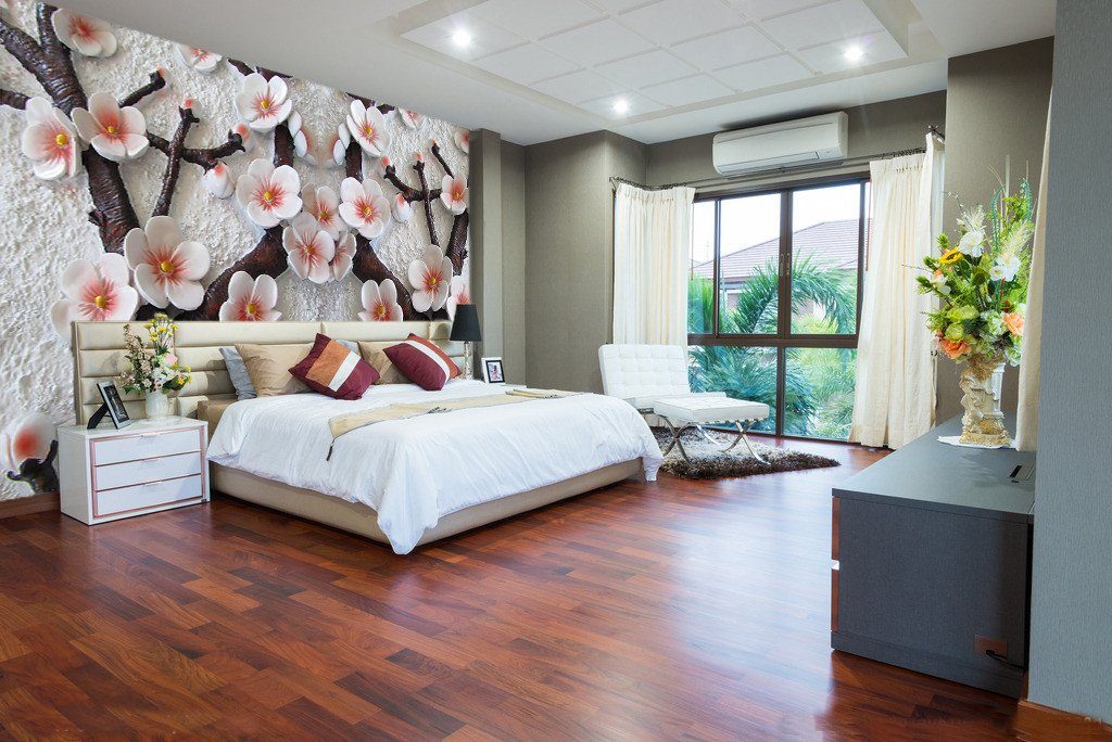 3D Flower sculpture tree Wallpaper AJ Wallpaper 1