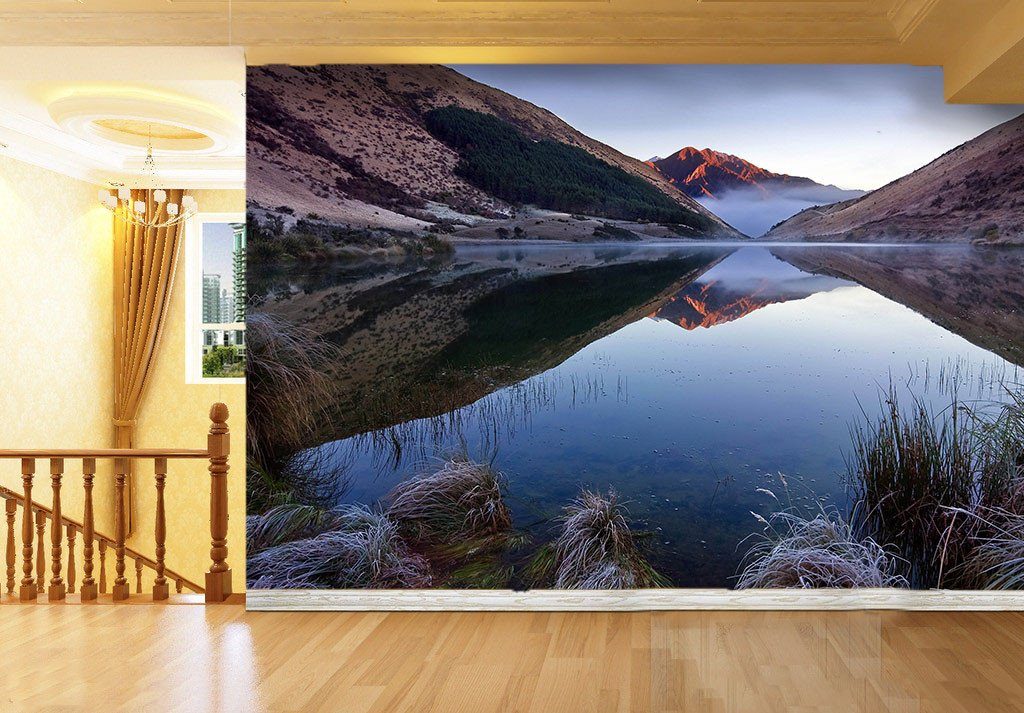 Snow Mountains Lake 2 Wallpaper AJ Wallpaper