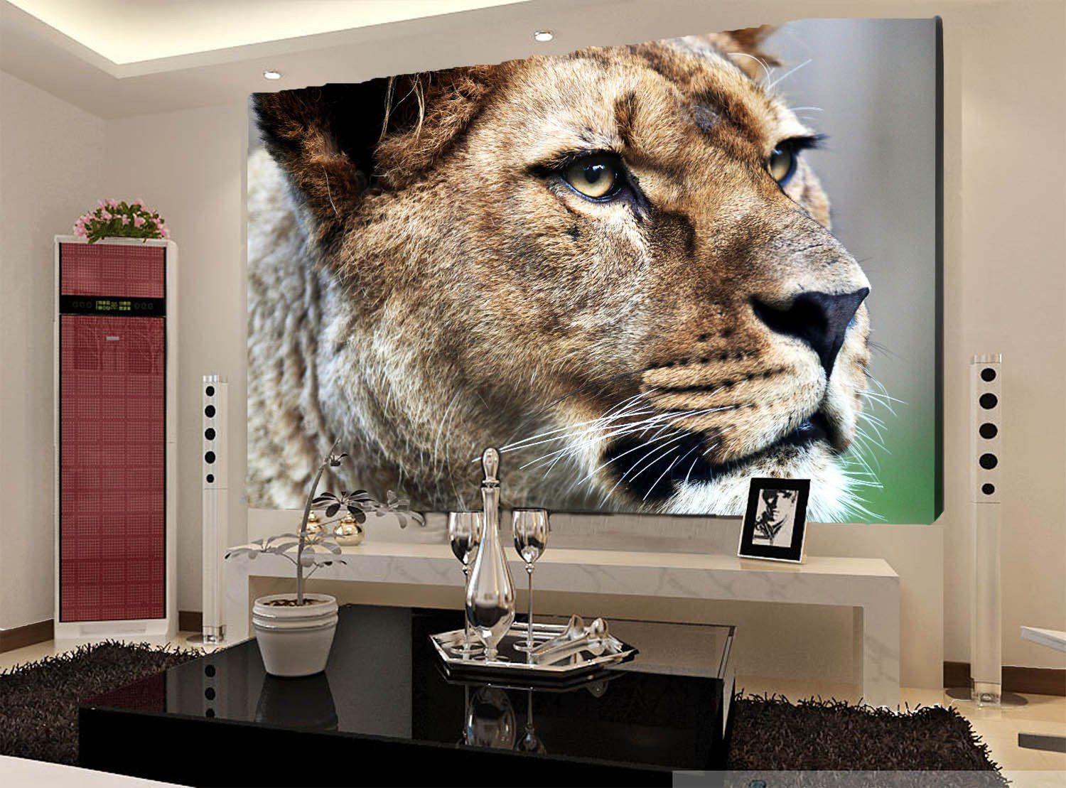 Staring Tiger Wallpaper AJ Wallpaper