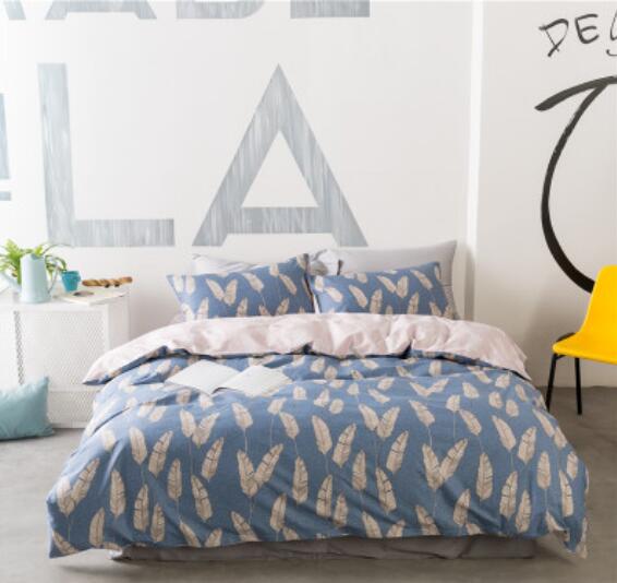 3D Leaf Pattern 30295 Bed Pillowcases Quilt