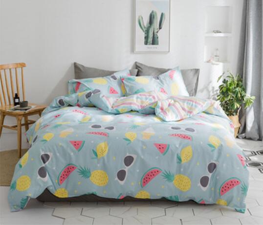 3D Watermelon Pineapple Sunglasses 20230 Bed Pillowcases Quilt