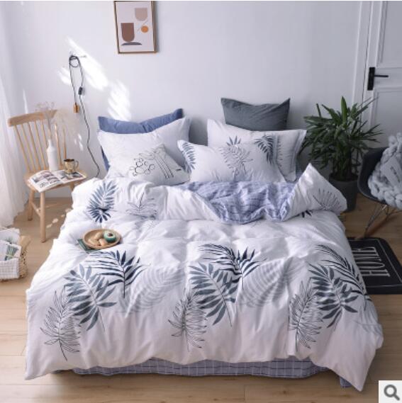 3D Leaves 30349 Bed Pillowcases Quilt