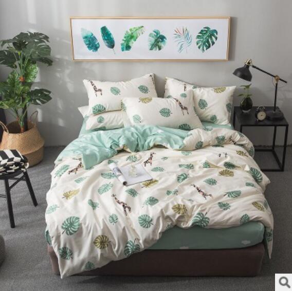 3D Jungle 17186 Bed Pillowcases Quilt