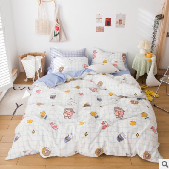 3D Food Girl Pattern 40219 Bed Pillowcases Quilt