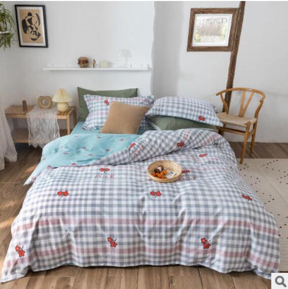 3D Lattice Cherry 30323 Bed Pillowcases Quilt