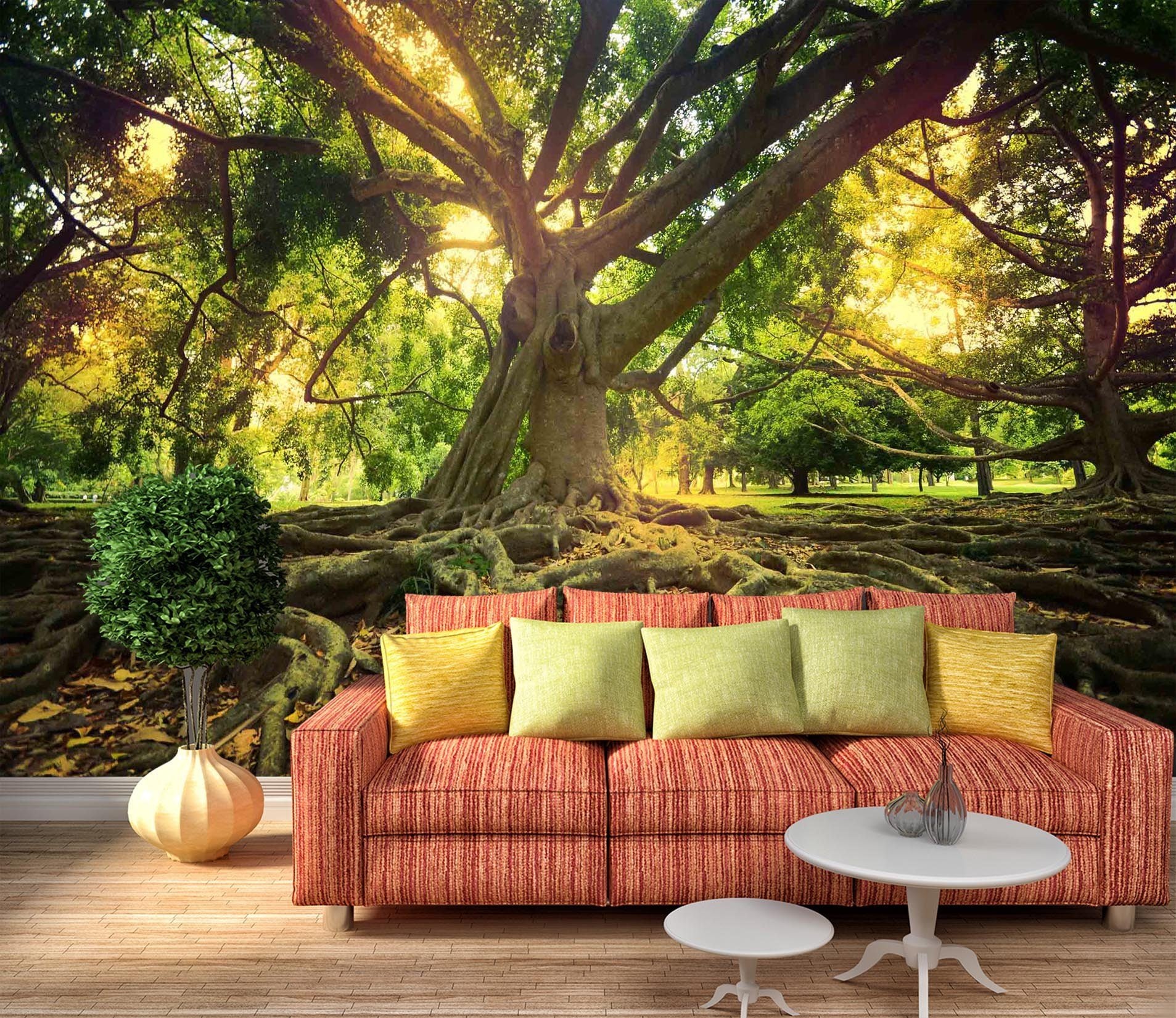 3D Vitality Tree 676 Wallpaper AJ Wallpaper