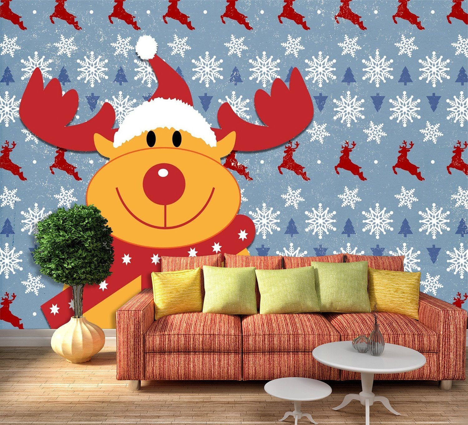 3D Fat Deer 156 Wallpaper AJ Wallpaper
