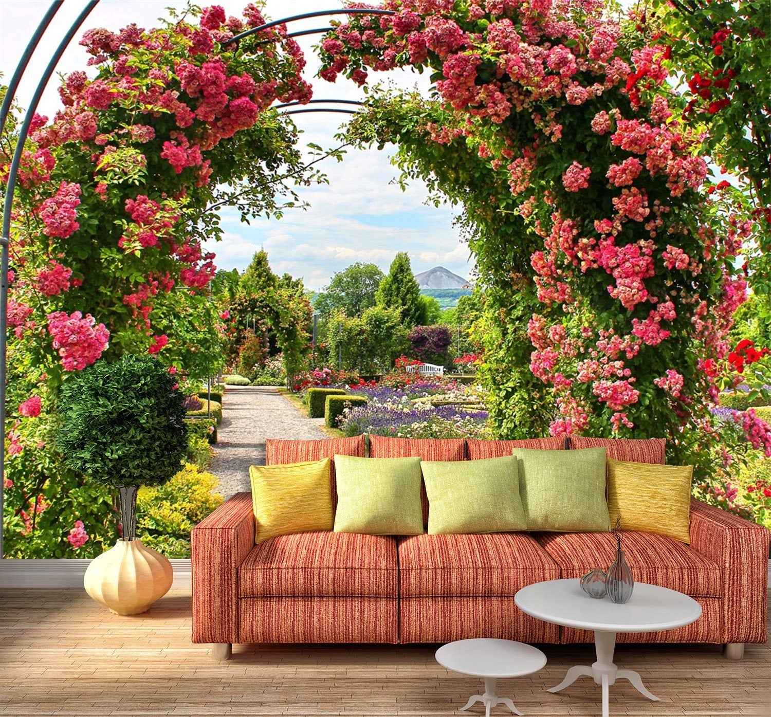 3D Flower Vines 621 Wallpaper AJ Wallpaper