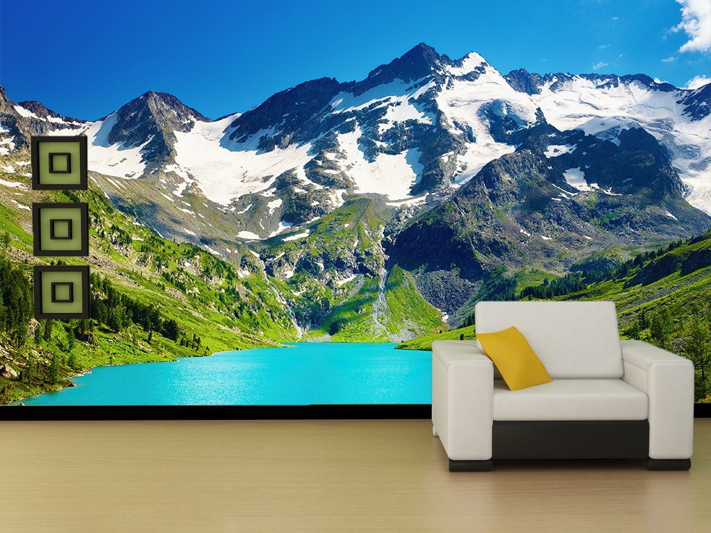 Alpine Lake 1 Wallpaper AJ Wallpaper