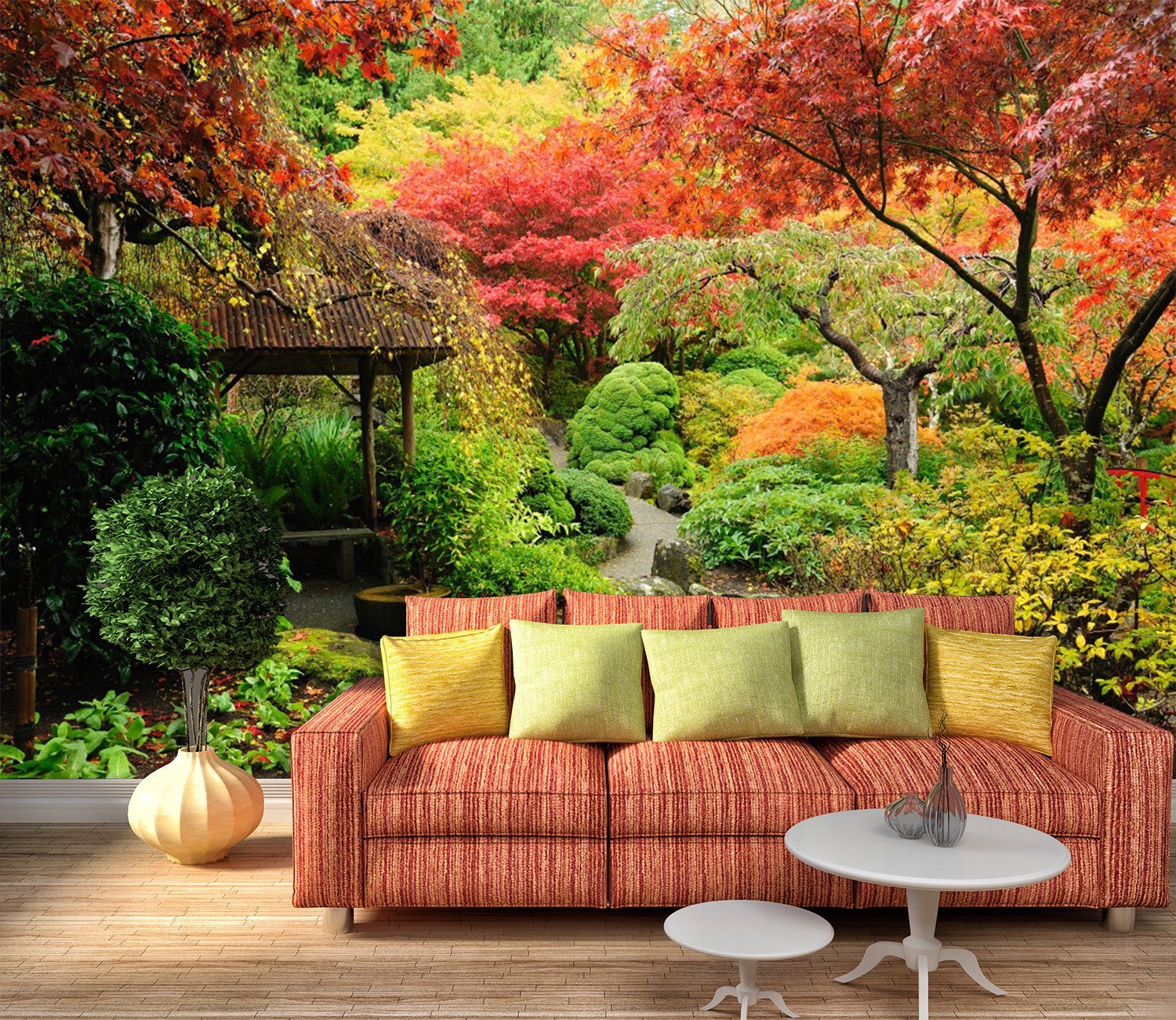 Jungle Forest Maple Tree Wallpaper AJ Wallpaper
