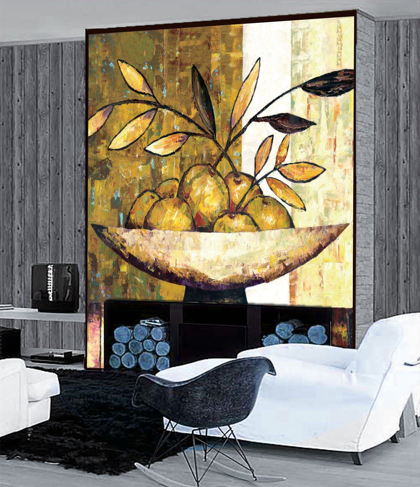 Fruit Plate Wallpaper AJ Wallpaper