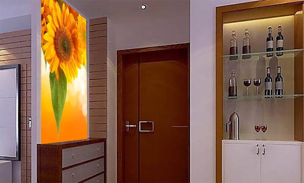 Orange Chrysanthemums 1 Wallpaper AJ Wallpaper