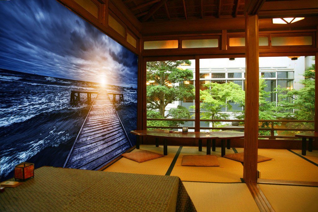 Sea-Watching Platform Wallpaper AJ Wallpaper