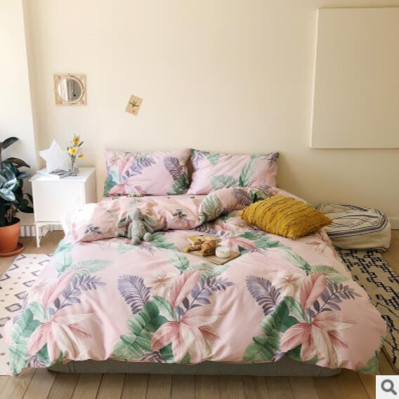 3D Pink Flowers 30063 Bed Pillowcases Quilt