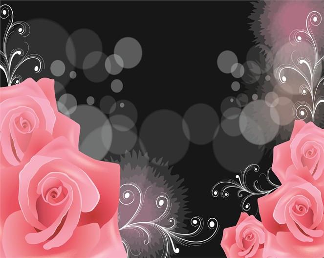 Pink Flowers 3 Wallpaper AJ Wallpaper