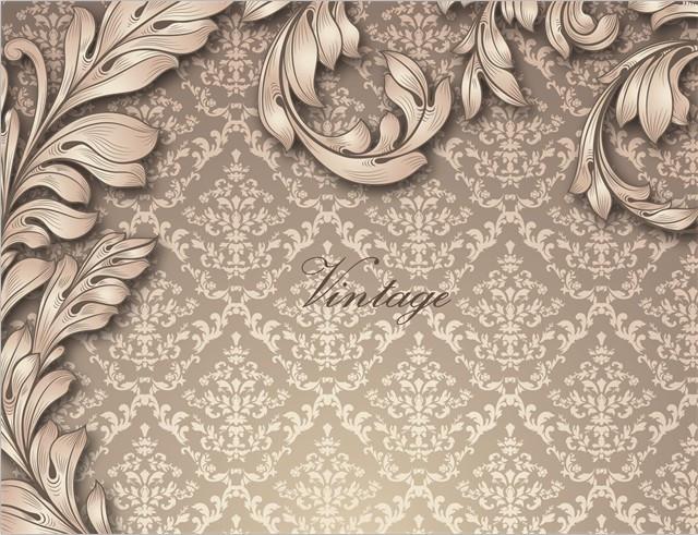 Vintage Patterns Wallpaper AJ Wallpaper