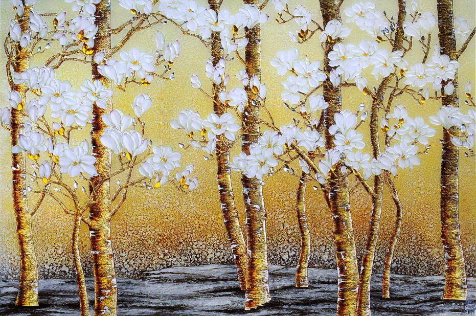 Blooming Trees 3 Wallpaper AJ Wallpaper