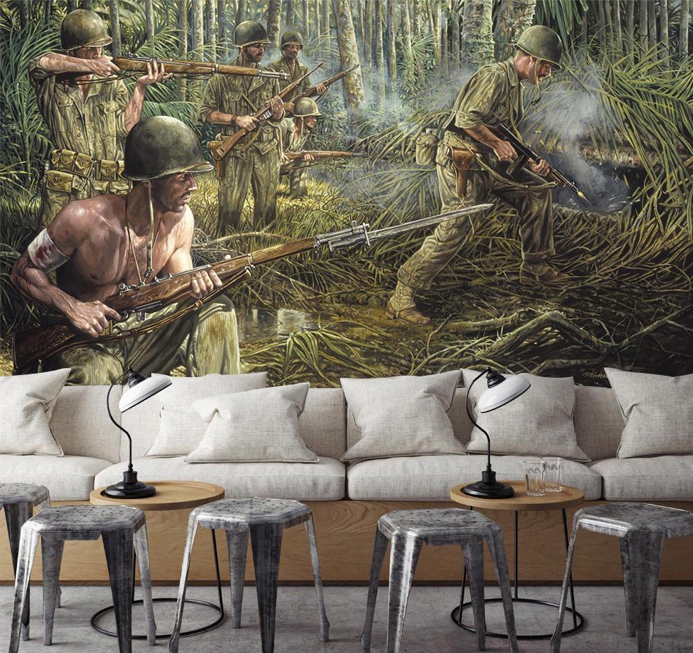 3D Soldier In Forest 534 Wallpaper AJ Wallpaper