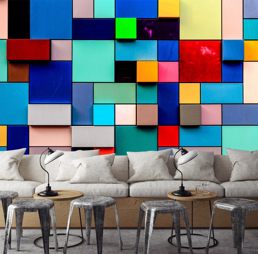 3D Colorful Square 92 Wallpaper AJ Wallpaper
