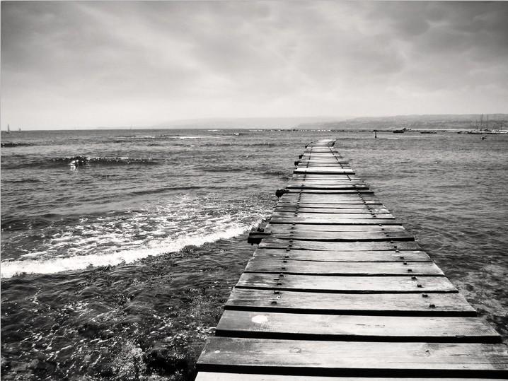 Sea Wooden Bridge 4 Wallpaper AJ Wallpaper