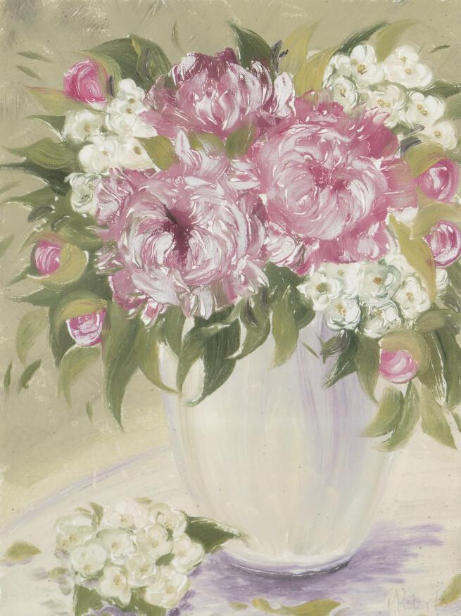 Flowers Vase Wallpaper AJ Wallpaper