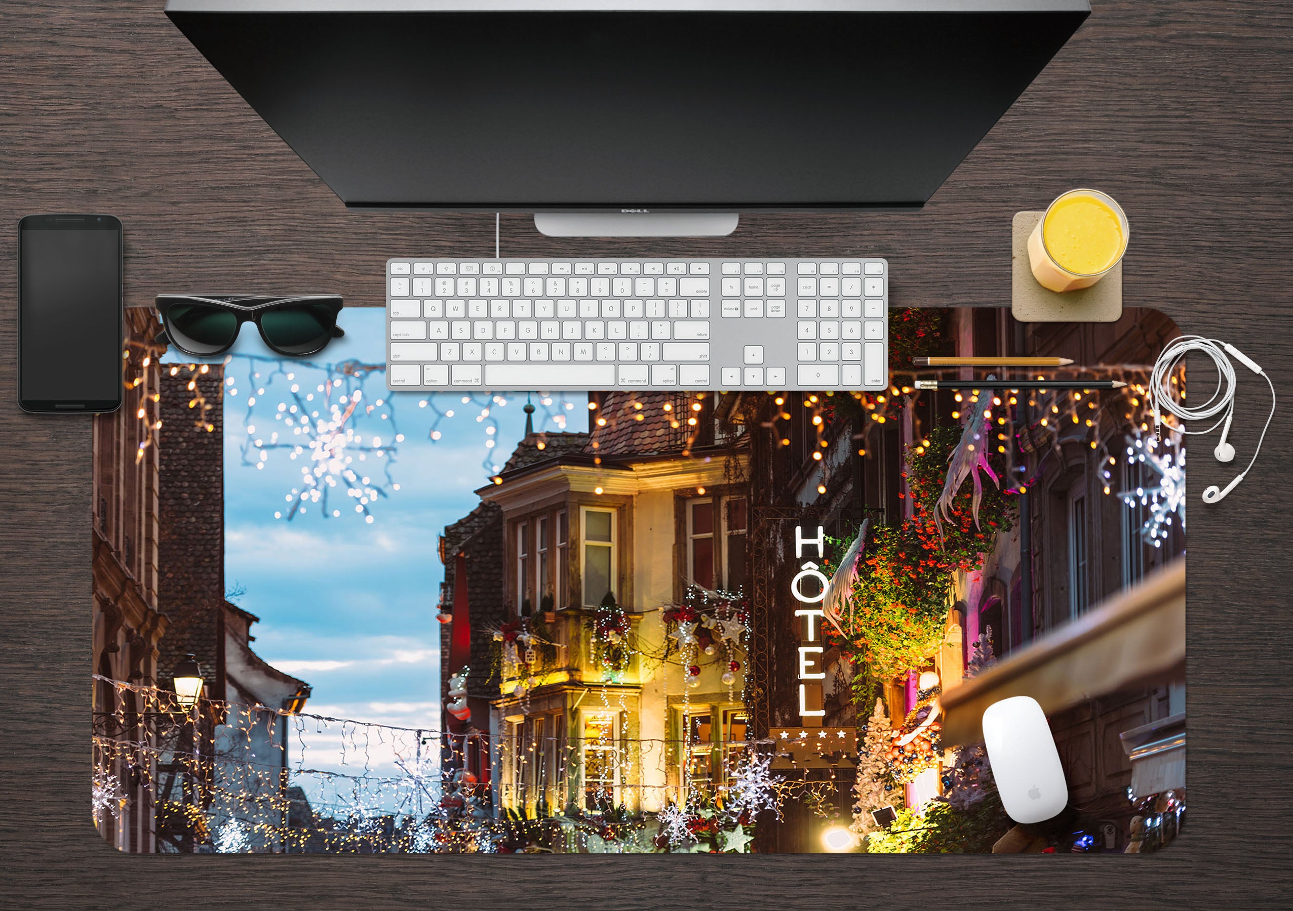 3D Construction 51194 Christmas Desk Mat Xmas