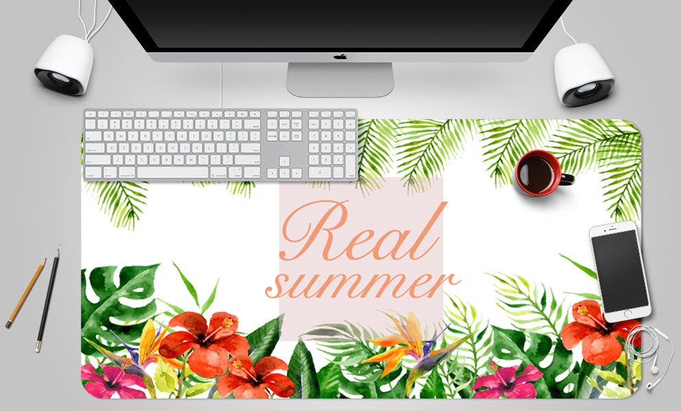 3D Flower Bush 17080 Desk Mat