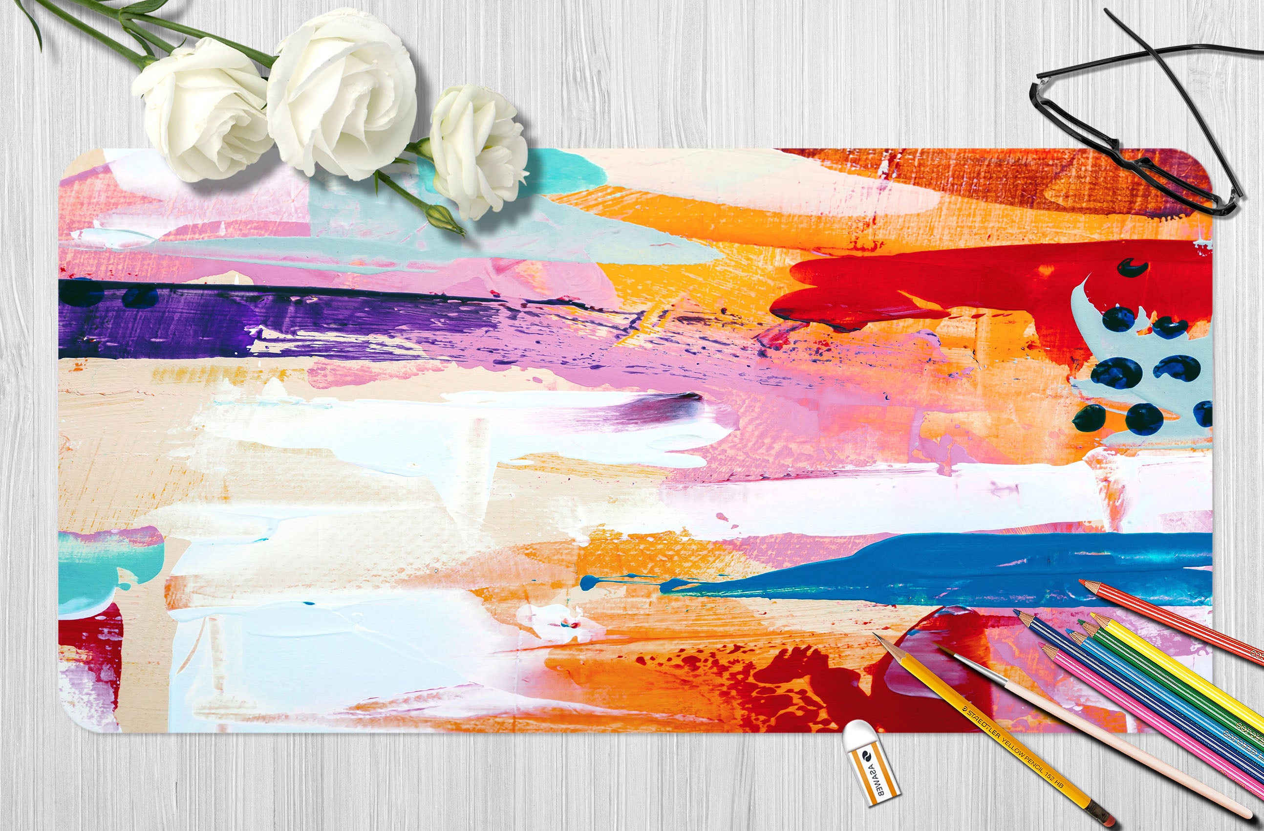 3D Colorful 18055 Desk Mat