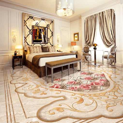 3D In Bud 286 Floor Mural Wallpaper AJ Wallpaper 2