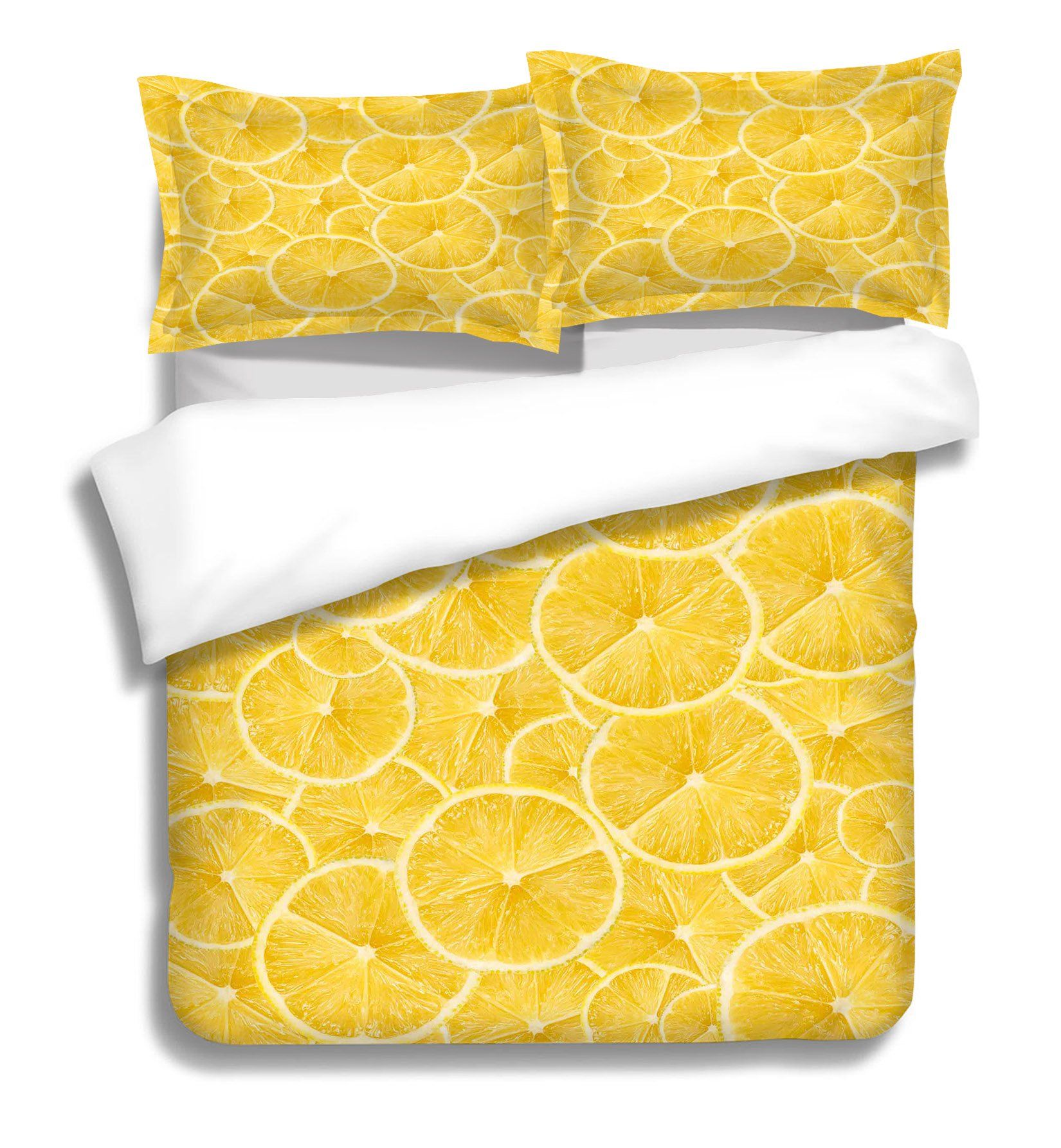 3D Orange Slices 039 Bed Pillowcases Quilt Wallpaper AJ Wallpaper