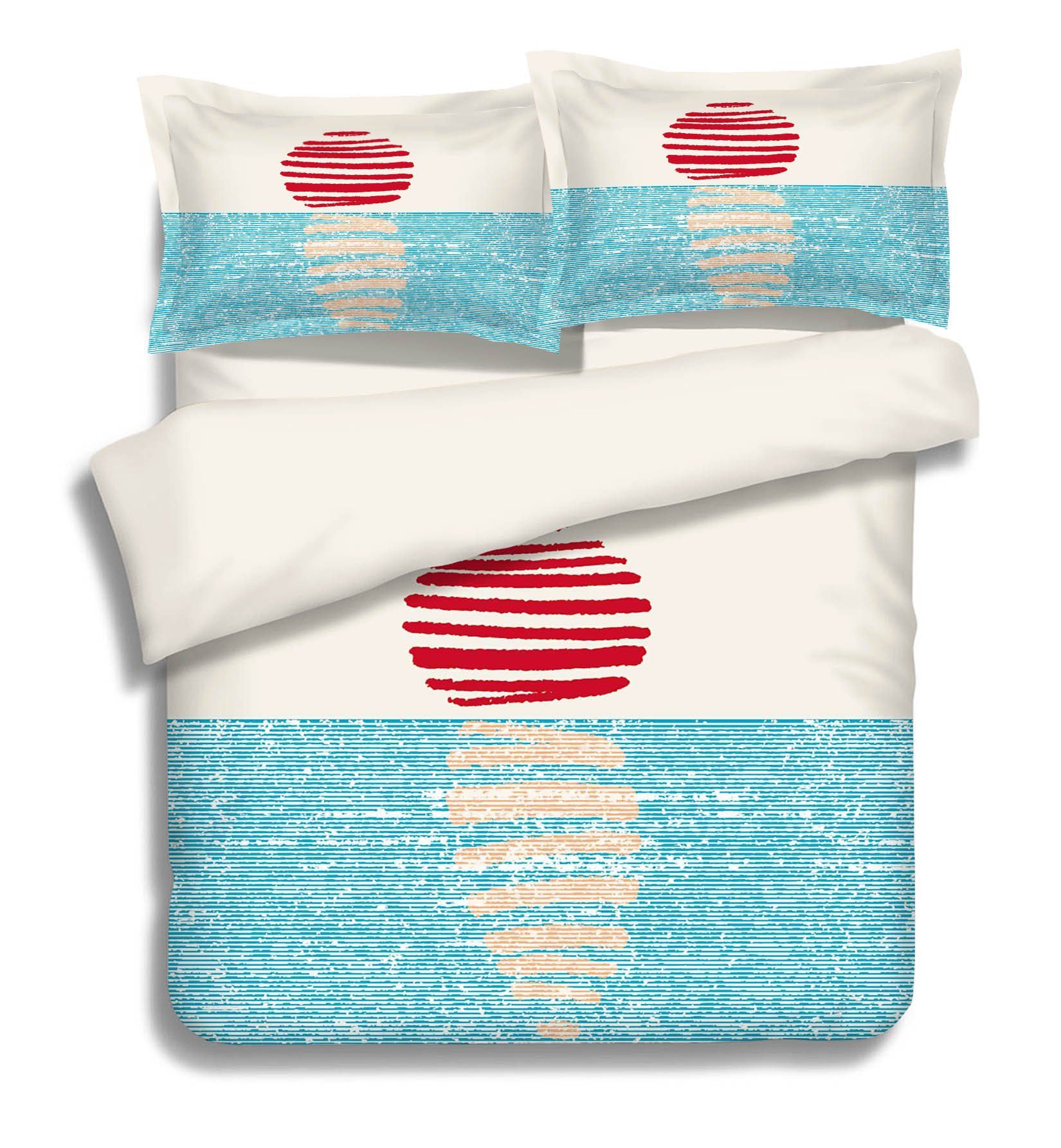 3D Sun Stripes 224 Bed Pillowcases Quilt Wallpaper AJ Wallpaper