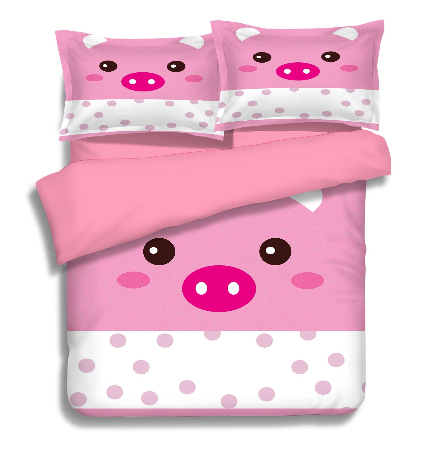 3D Pig Nose 109 Bed Pillowcases Quilt Wallpaper AJ Wallpaper