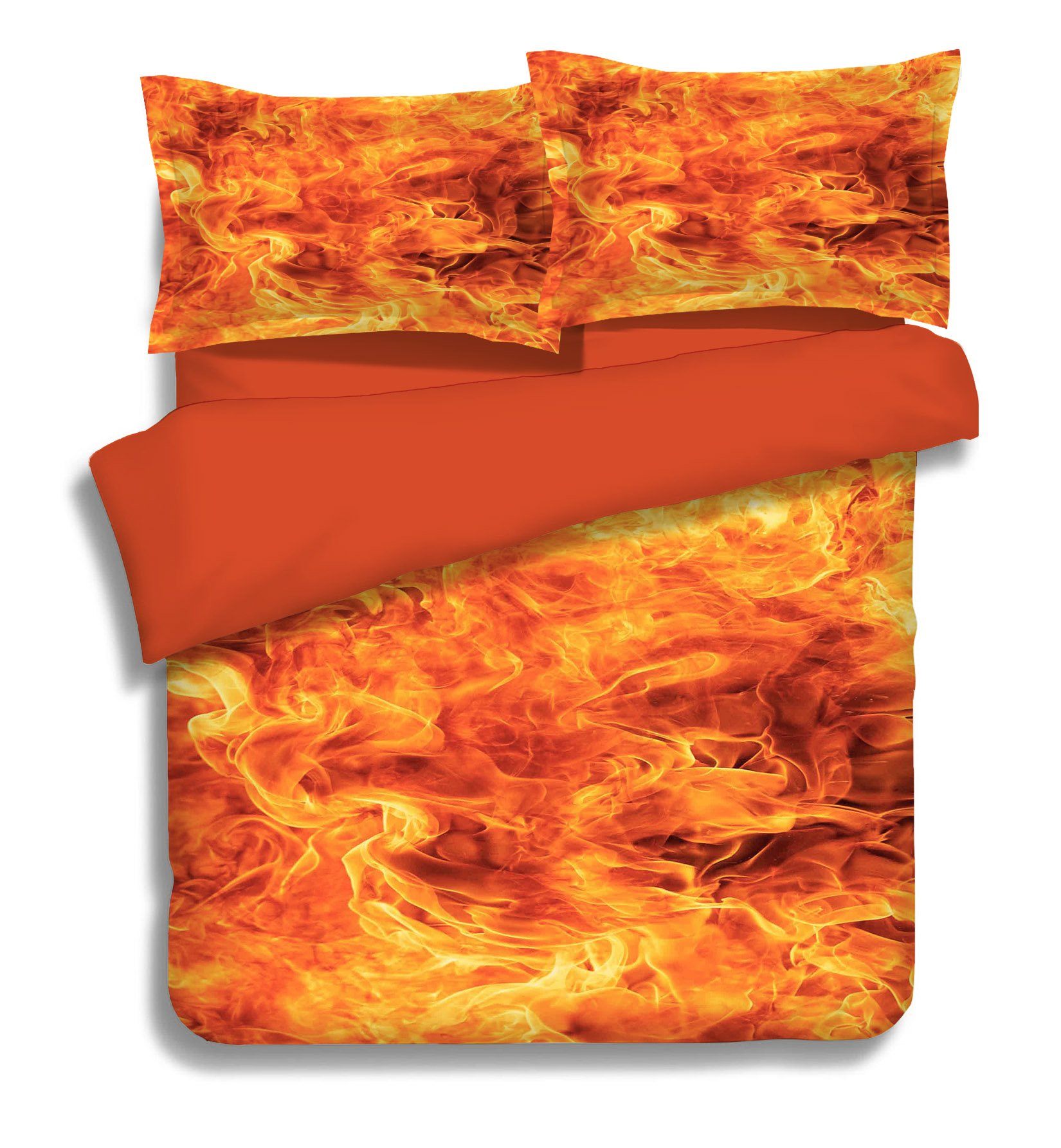 3D Burning Flame 263 Bed Pillowcases Quilt Wallpaper AJ Wallpaper
