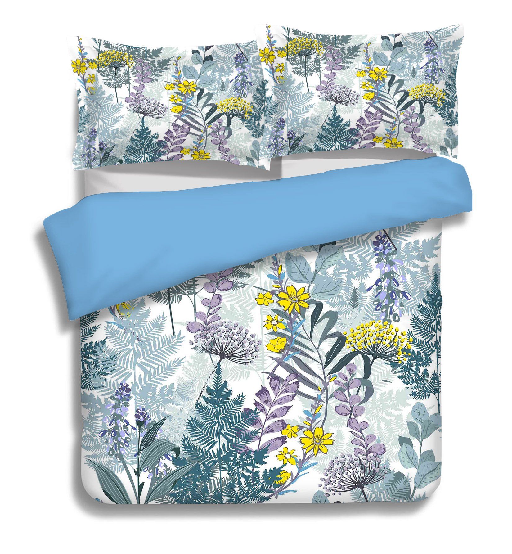 3D Yellow Flower 079 Bed Pillowcases Quilt Wallpaper AJ Wallpaper