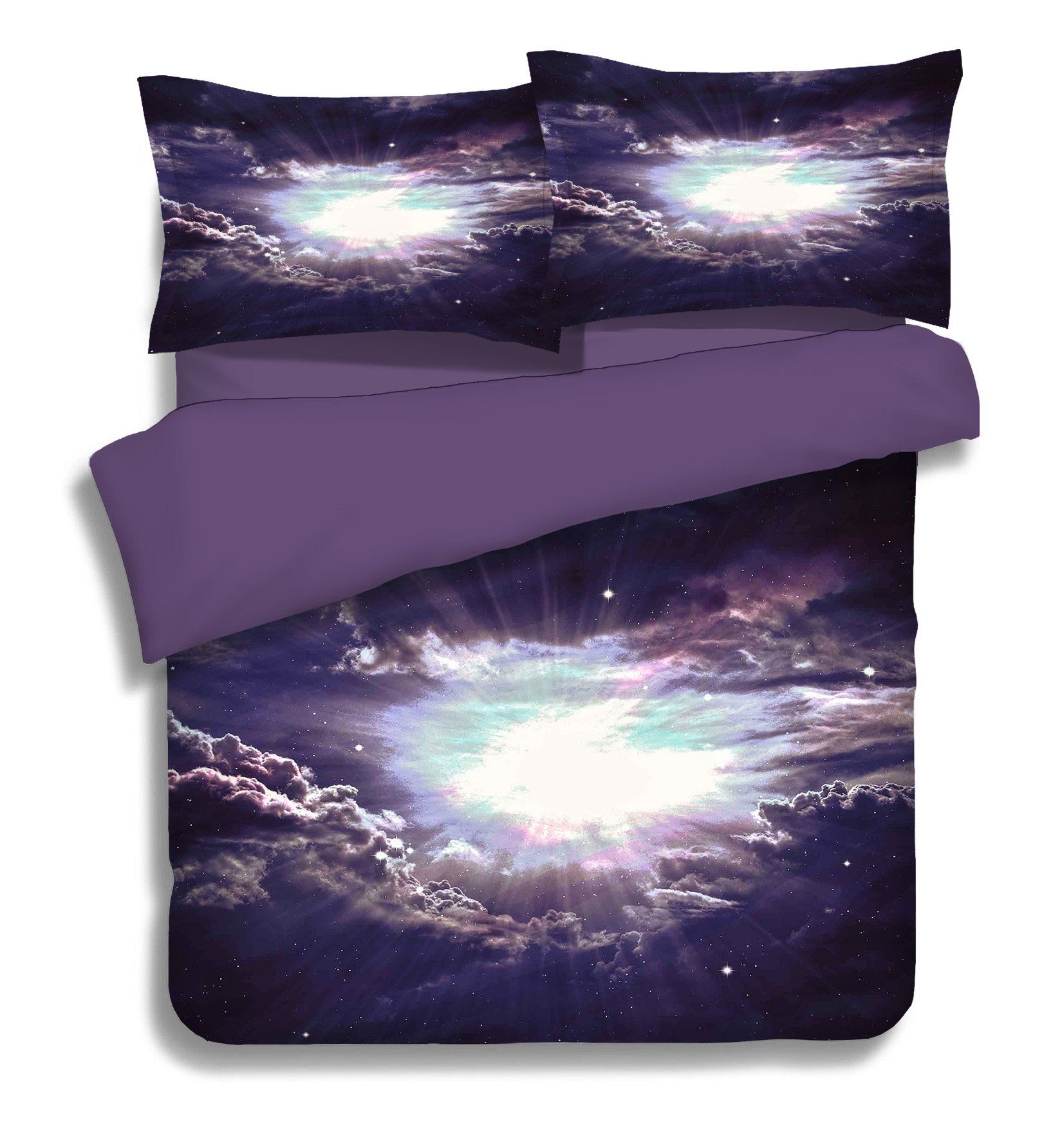 3D Cloudy Sky Bright Sun 294 Bed Pillowcases Quilt Wallpaper AJ Wallpaper