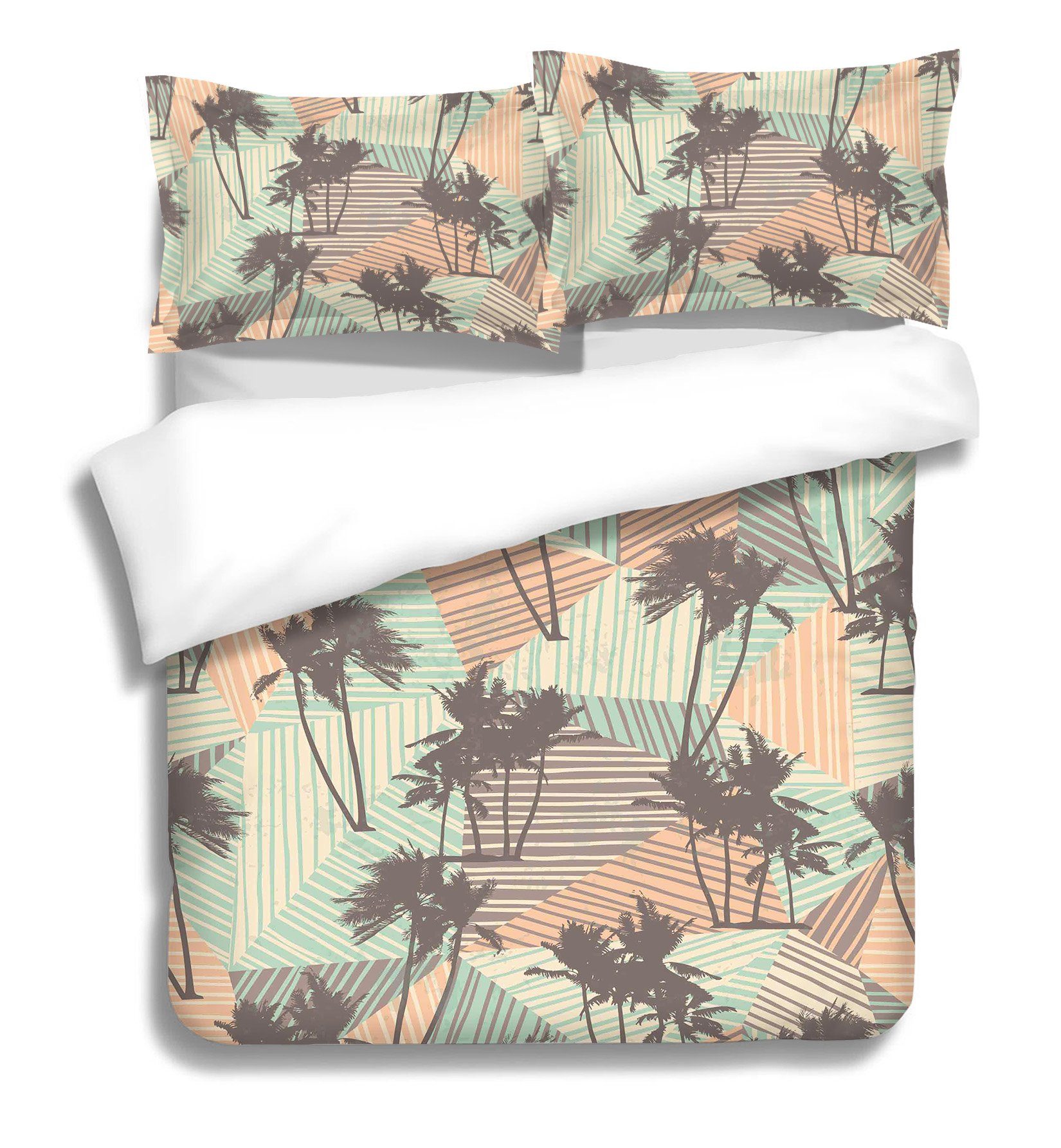 3D Coconut Pattern 078 Bed Pillowcases Quilt Wallpaper AJ Wallpaper