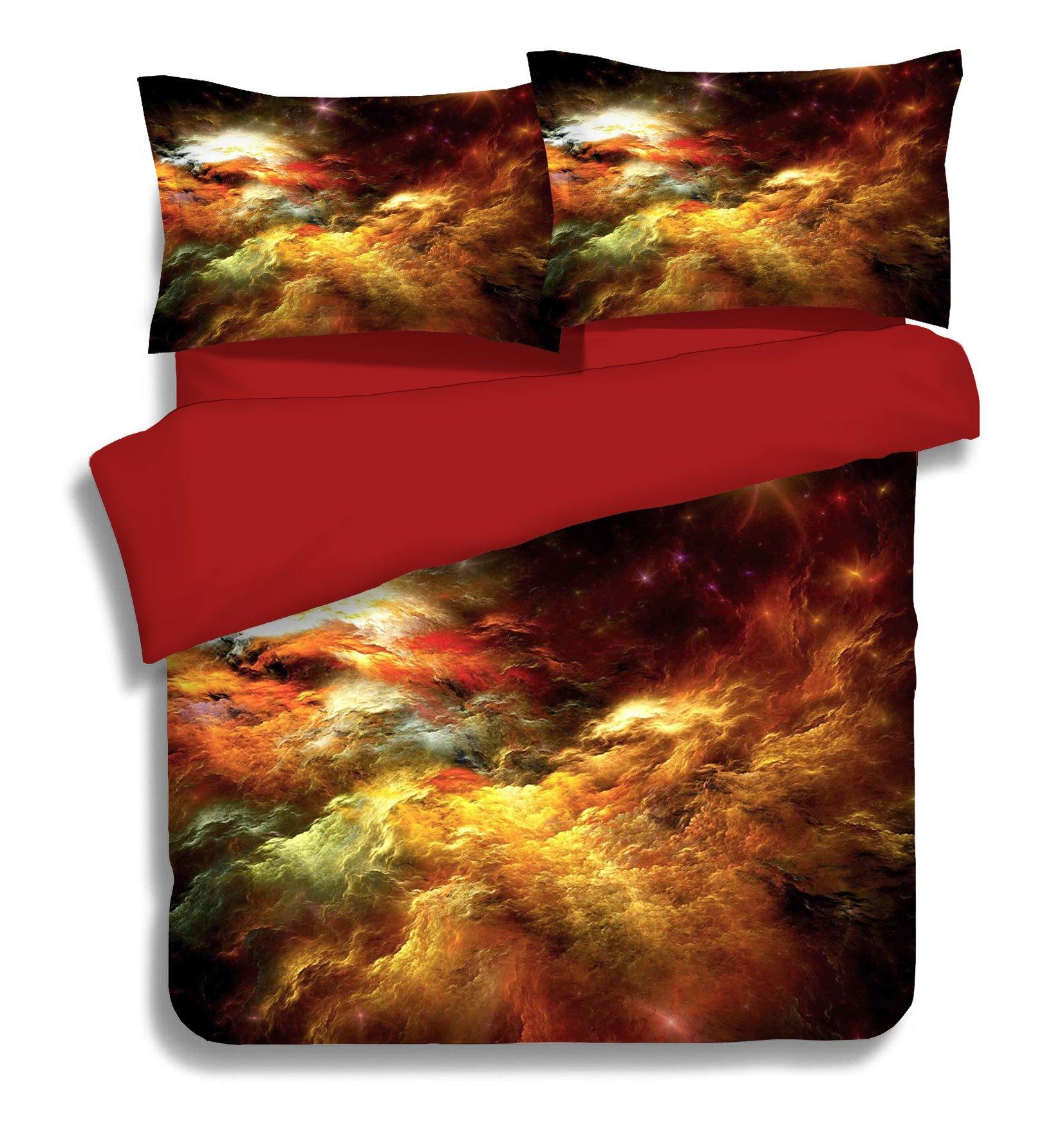 3D Colorful Sky Clouds 162 Bed Pillowcases Quilt Wallpaper AJ Wallpaper