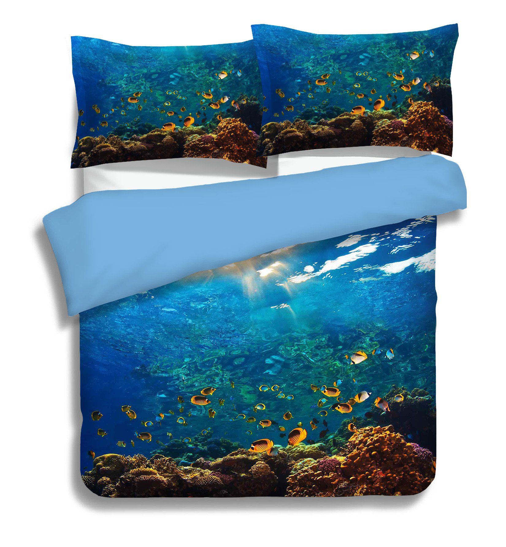 3D Sea Coral 018 Bed Pillowcases Quilt Wallpaper AJ Wallpaper