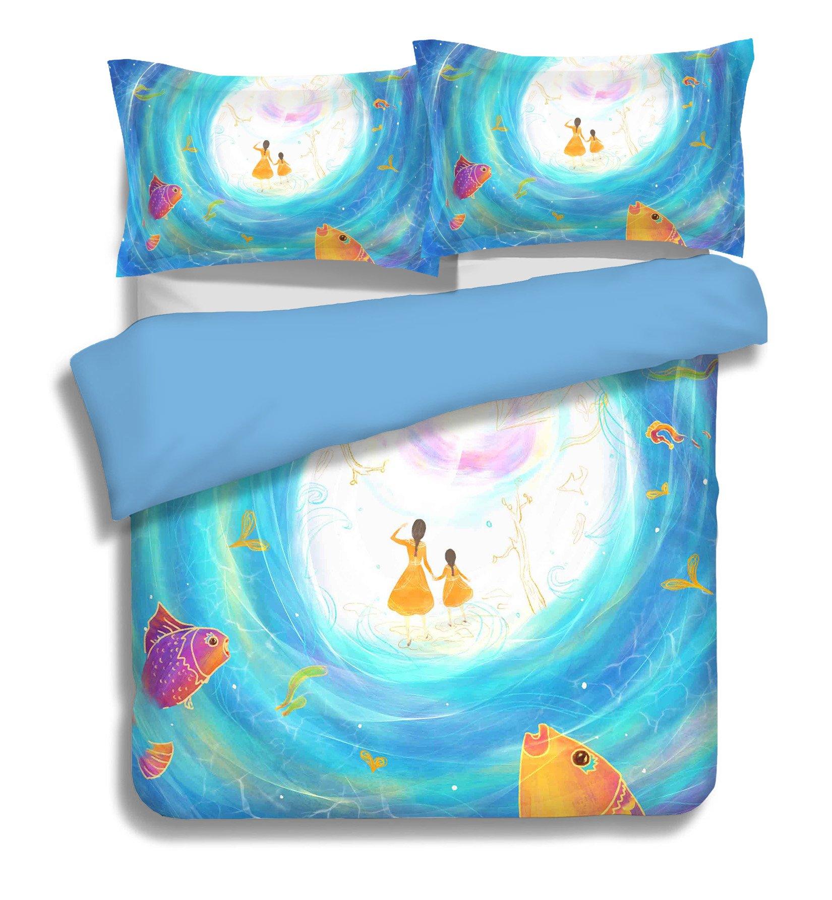 3D Illustration Children 085 Bed Pillowcases Quilt Wallpaper AJ Wallpaper