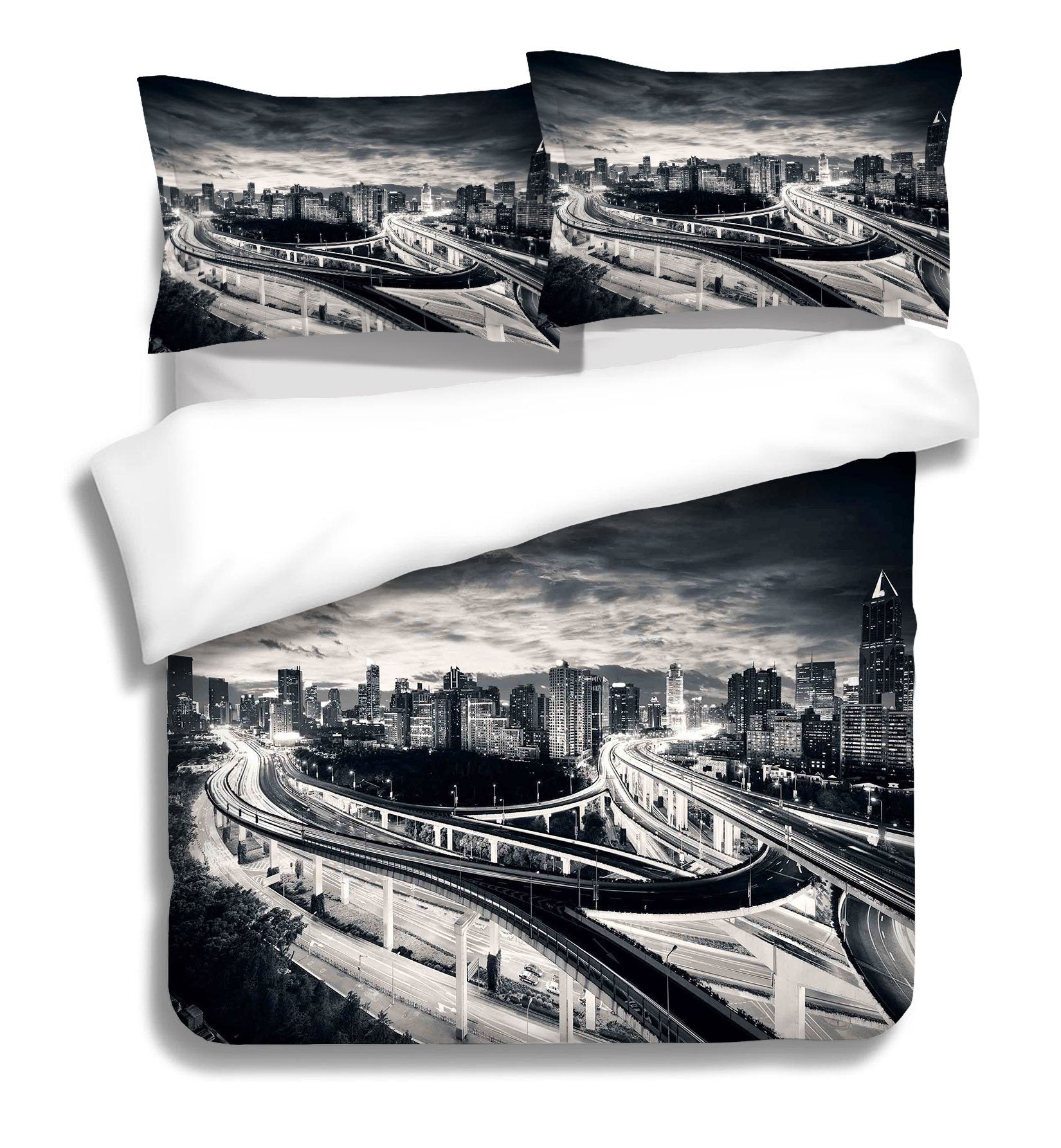 3D Night City 169 Bed Pillowcases Quilt Wallpaper AJ Wallpaper