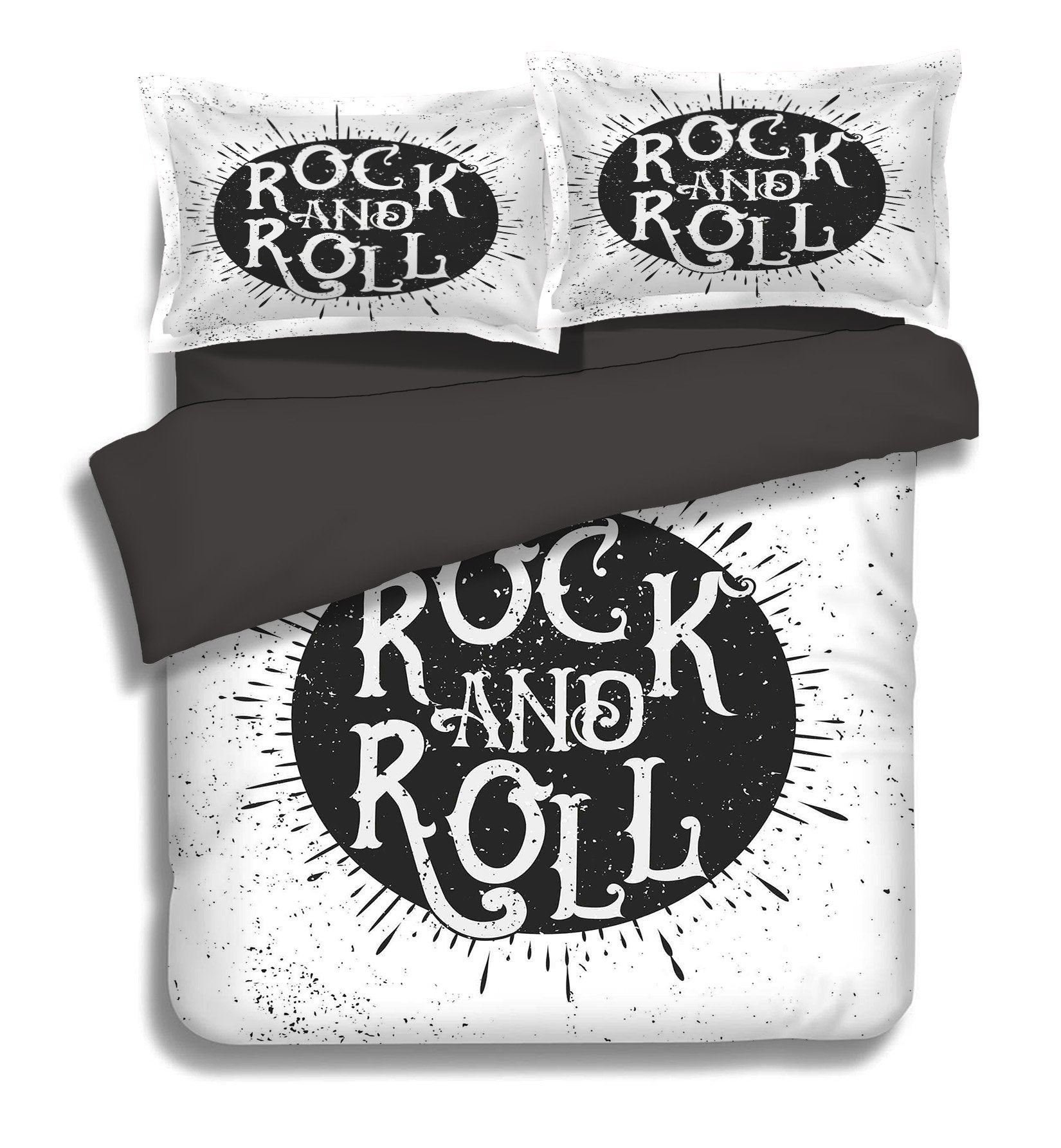 3D Circle Black 158 Bed Pillowcases Quilt Wallpaper AJ Wallpaper