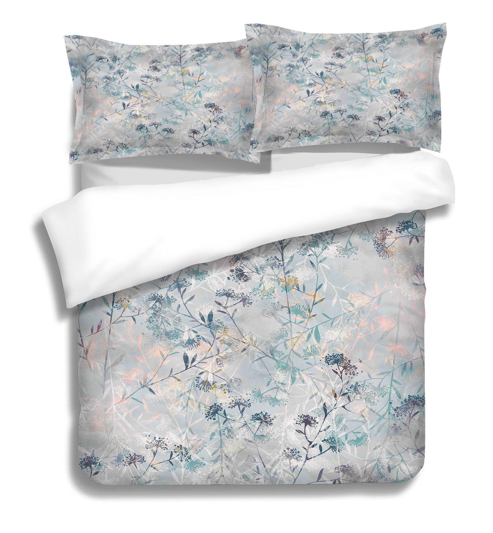 3D Small Leaves 063 Bed Pillowcases Quilt Wallpaper AJ Wallpaper