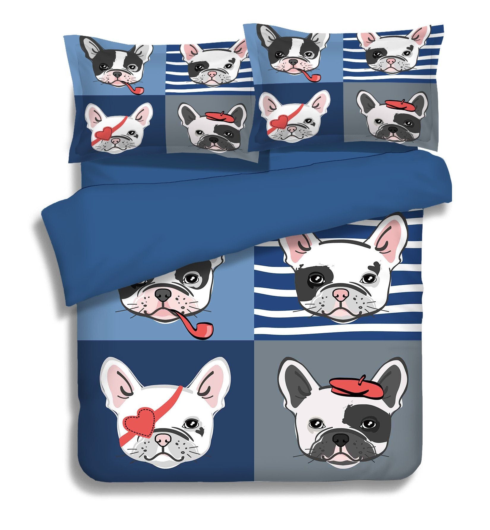 3D Funny Dog Pattern 312 Bed Pillowcases Quilt Wallpaper AJ Wallpaper