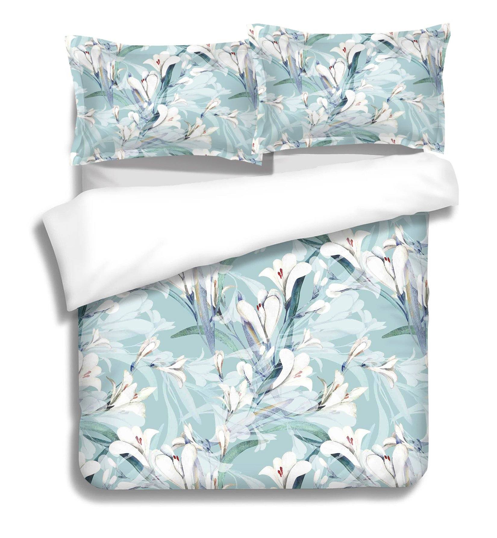 3D Flower Shadow 048 Bed Pillowcases Quilt Wallpaper AJ Wallpaper