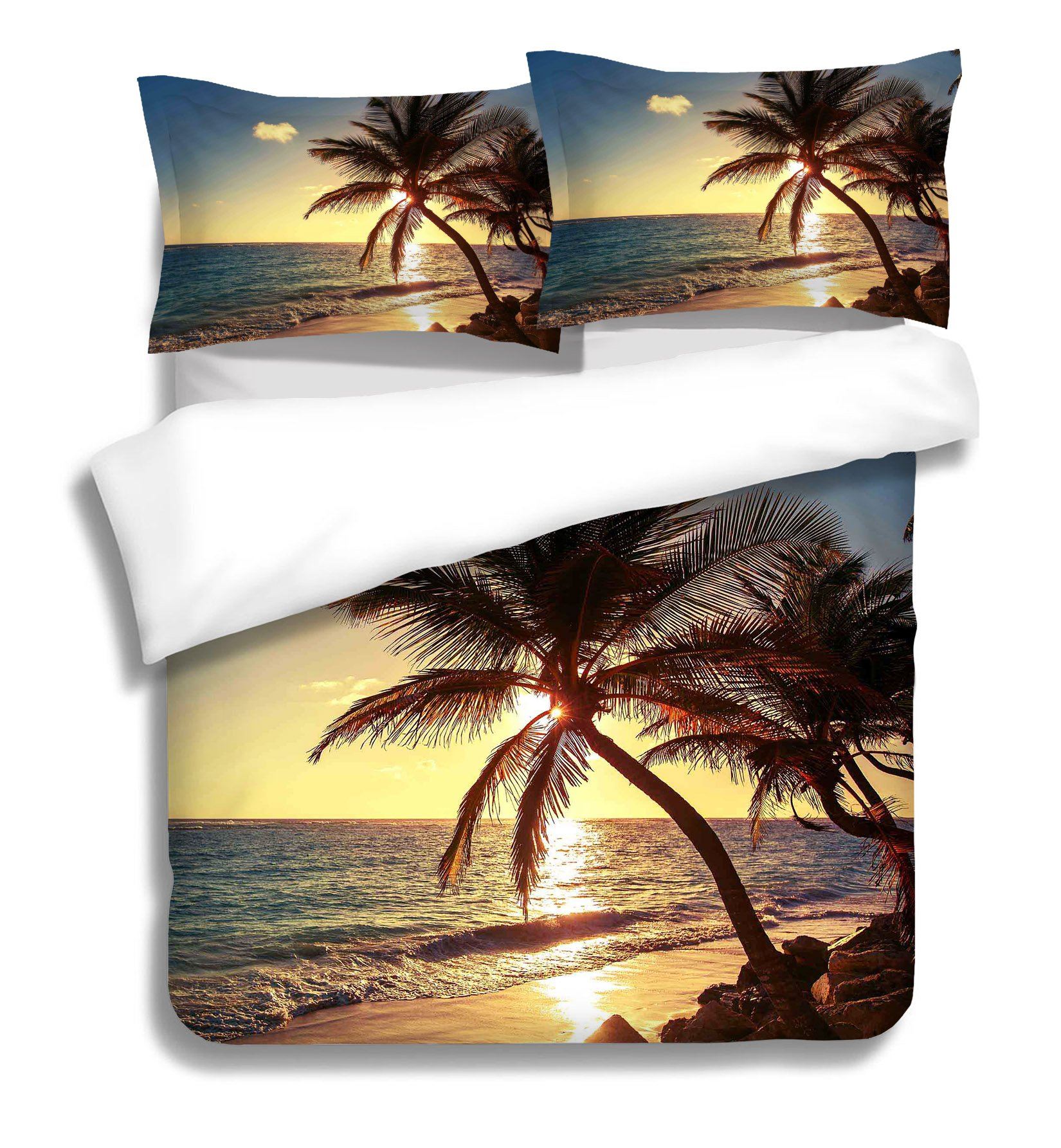3D Sunset Coco 105 Bed Pillowcases Quilt Wallpaper AJ Wallpaper