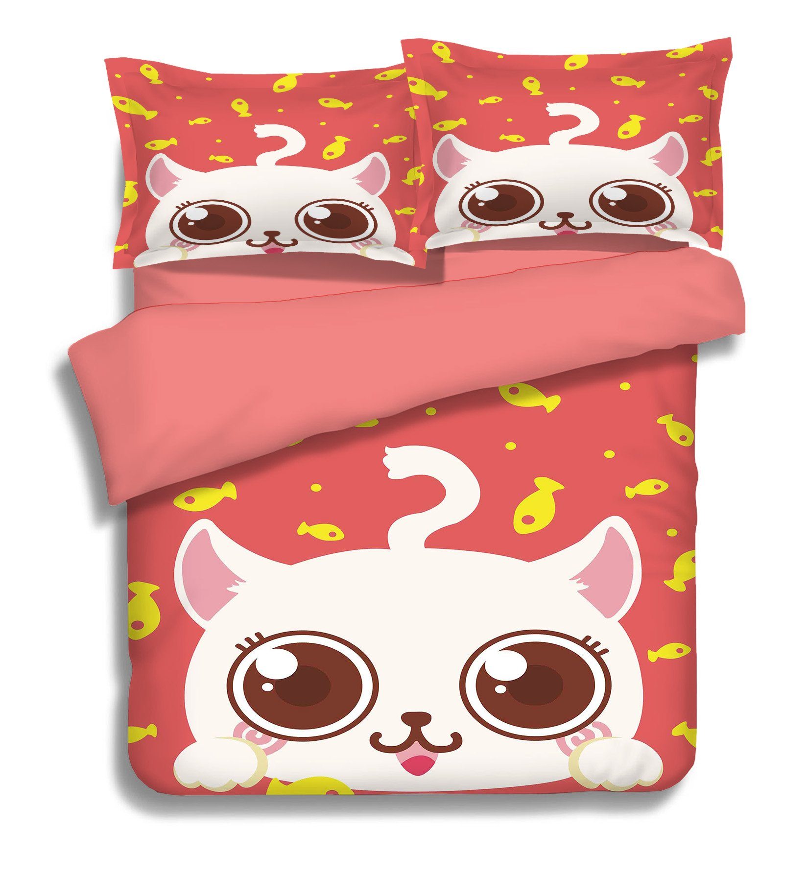 3D Cartoon Animal 321 Bed Pillowcases Quilt Wallpaper AJ Wallpaper